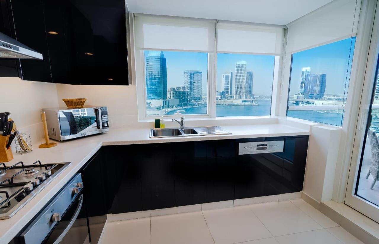 Waterfront Downtown- Damac Maison Canal View Dubai Dış mekan fotoğraf