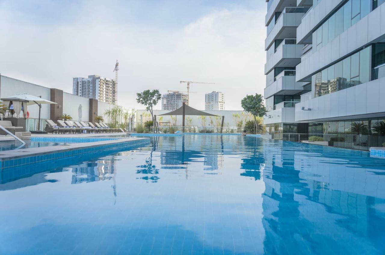 Waterfront Downtown- Damac Maison Canal View Dubai Dış mekan fotoğraf