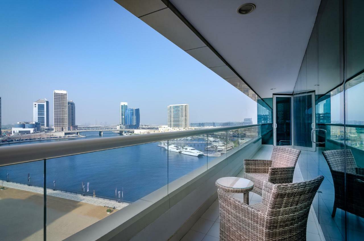 Waterfront Downtown- Damac Maison Canal View Dubai Dış mekan fotoğraf